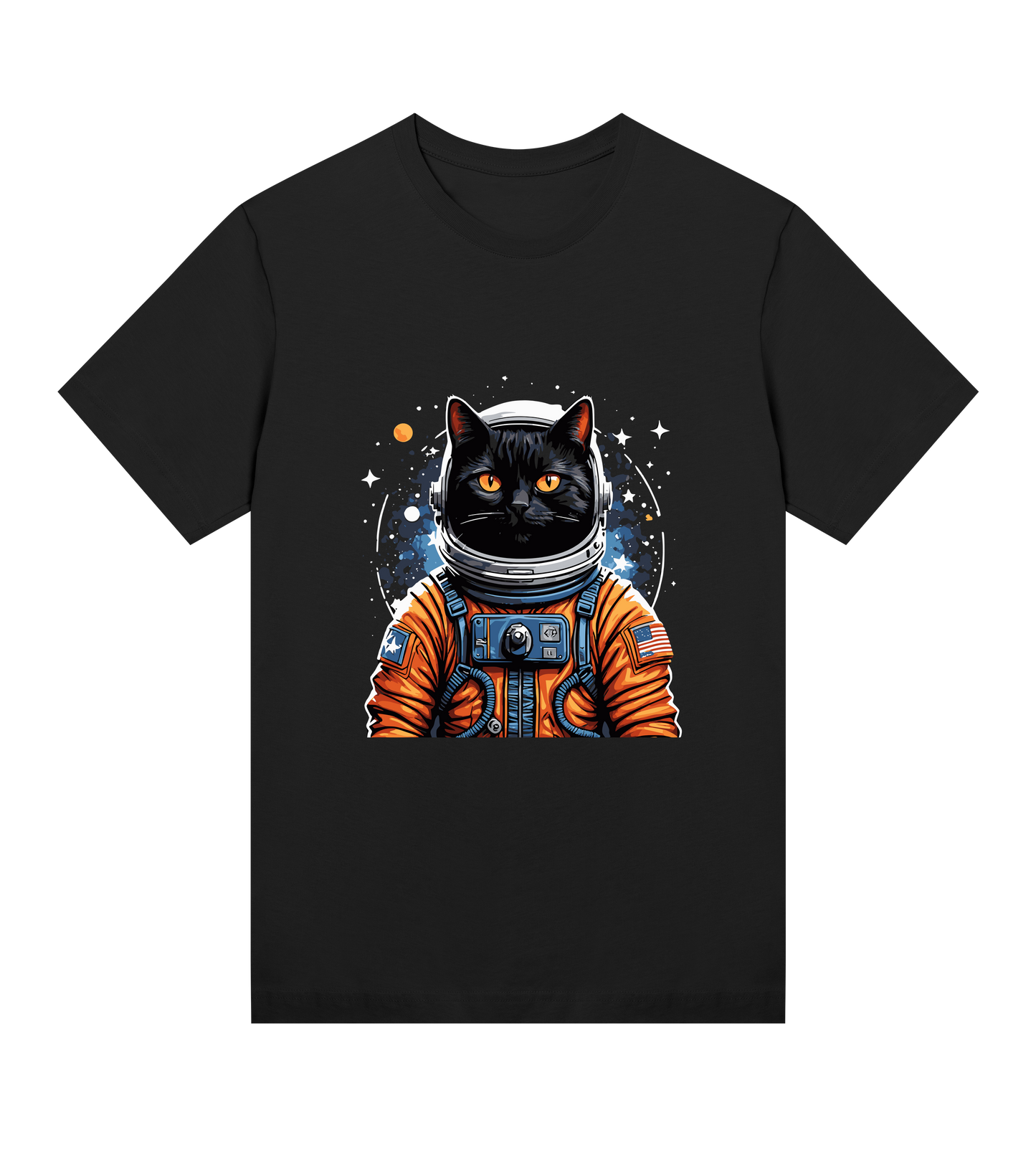 Womens Regular Tee - Space Cat