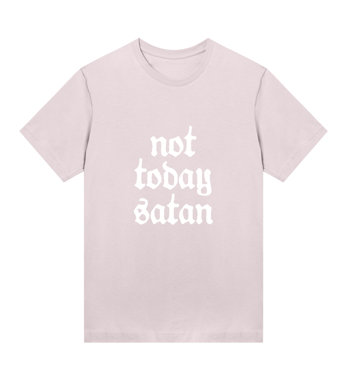 Womens Regular Tee - Not Today Satan